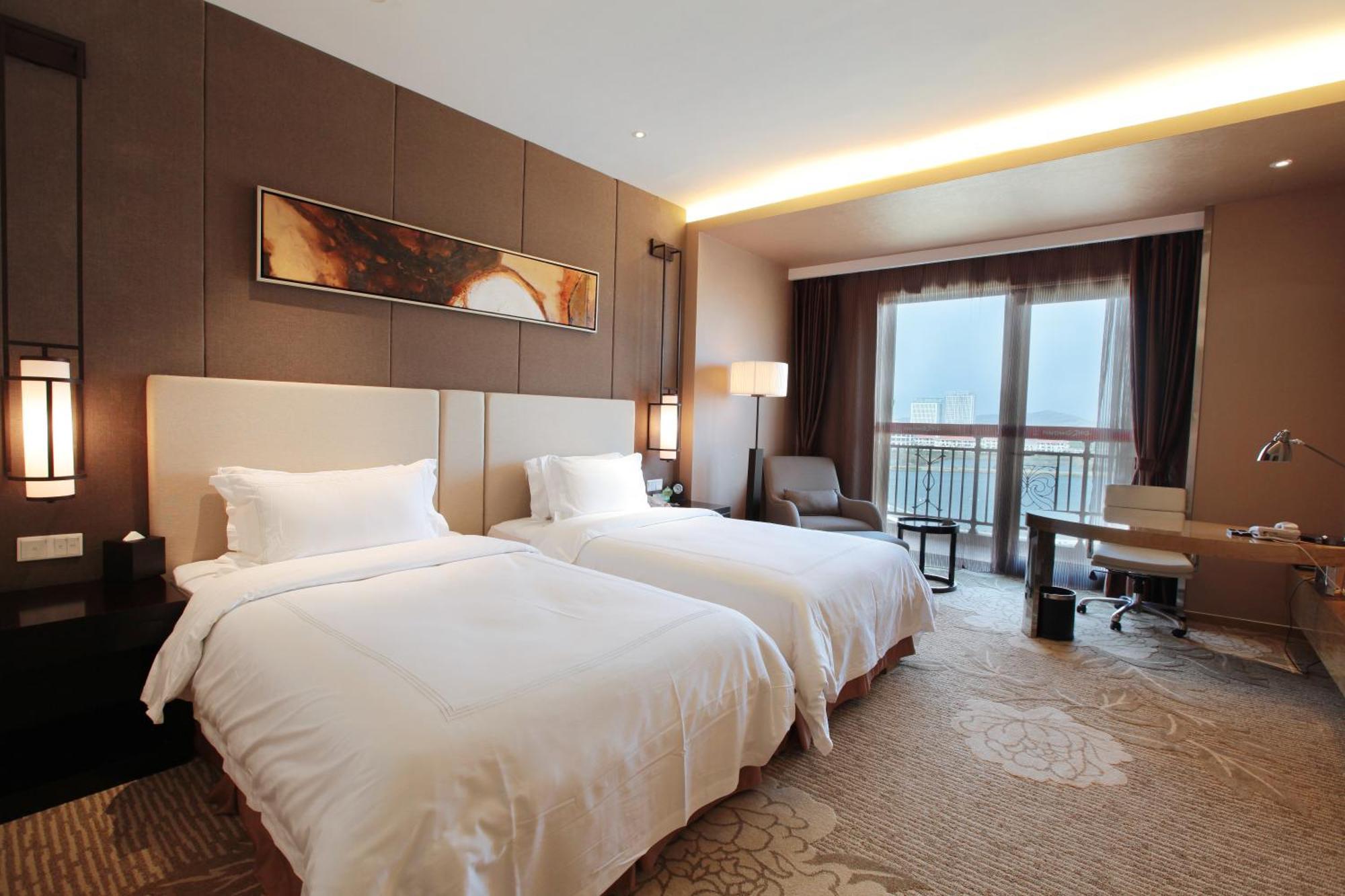 Shenglong Jianguo Hotel Haiyang Hajjang Kültér fotó