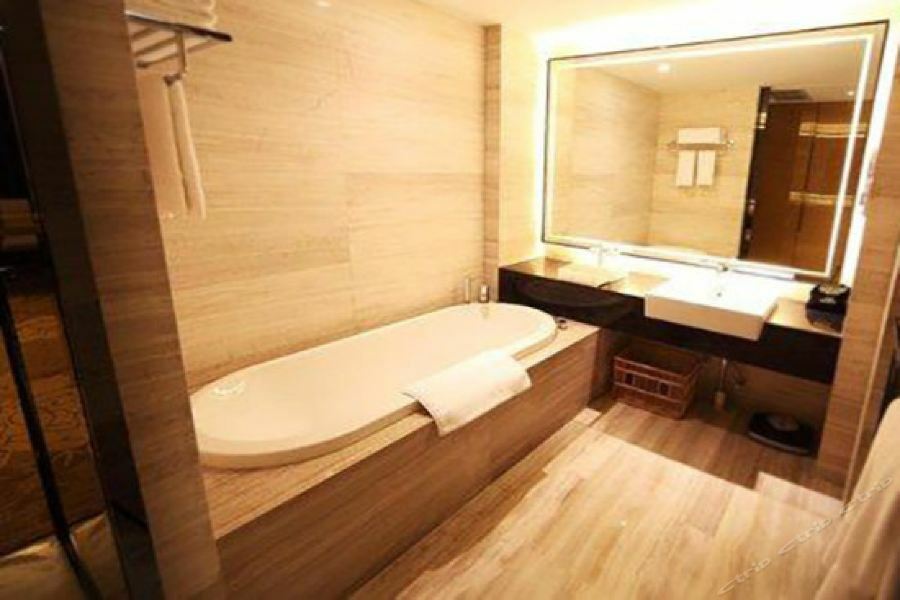 Shenglong Jianguo Hotel Haiyang Hajjang Kültér fotó